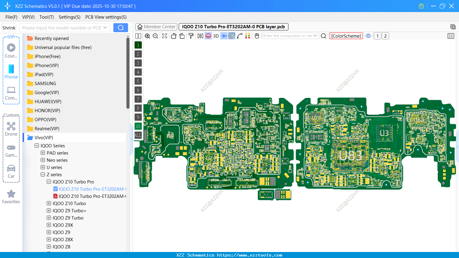 IQOO Z10 Turbo Pro-ET3202AM-0 PCB Layer